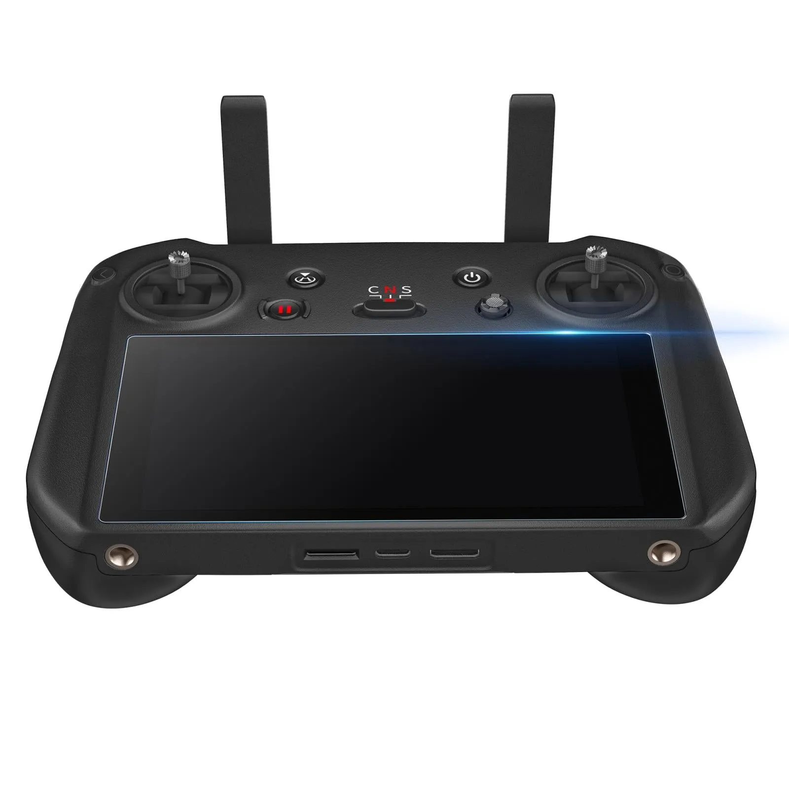 2-pack Tempered Glass Film for Dji Rc Pro with Frosted Finish and Screen Protection
