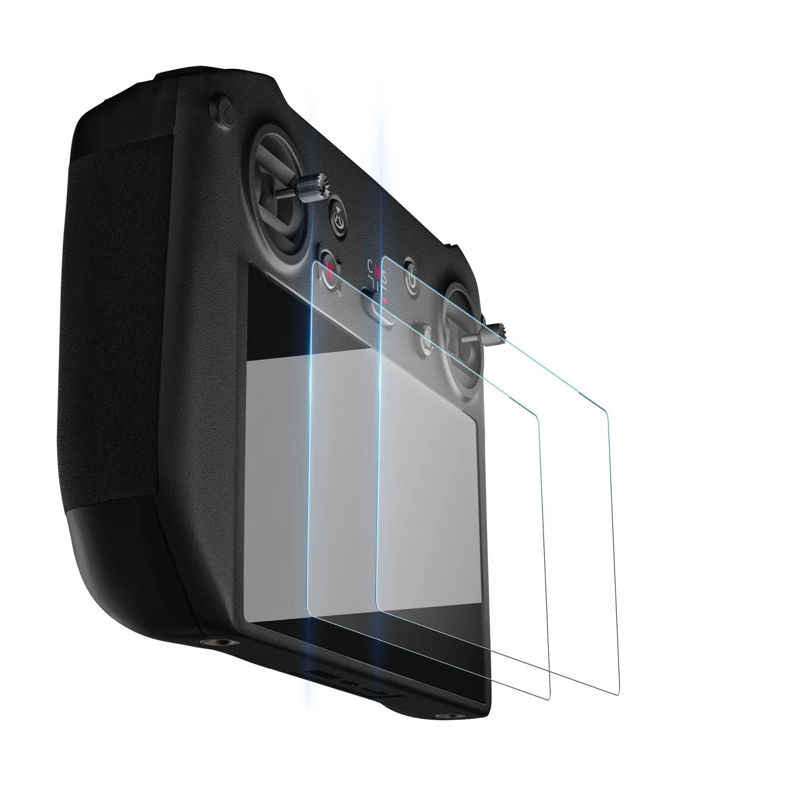2-pack Tempered Glass Film for Dji Rc Pro with Frosted Finish and Screen Protection