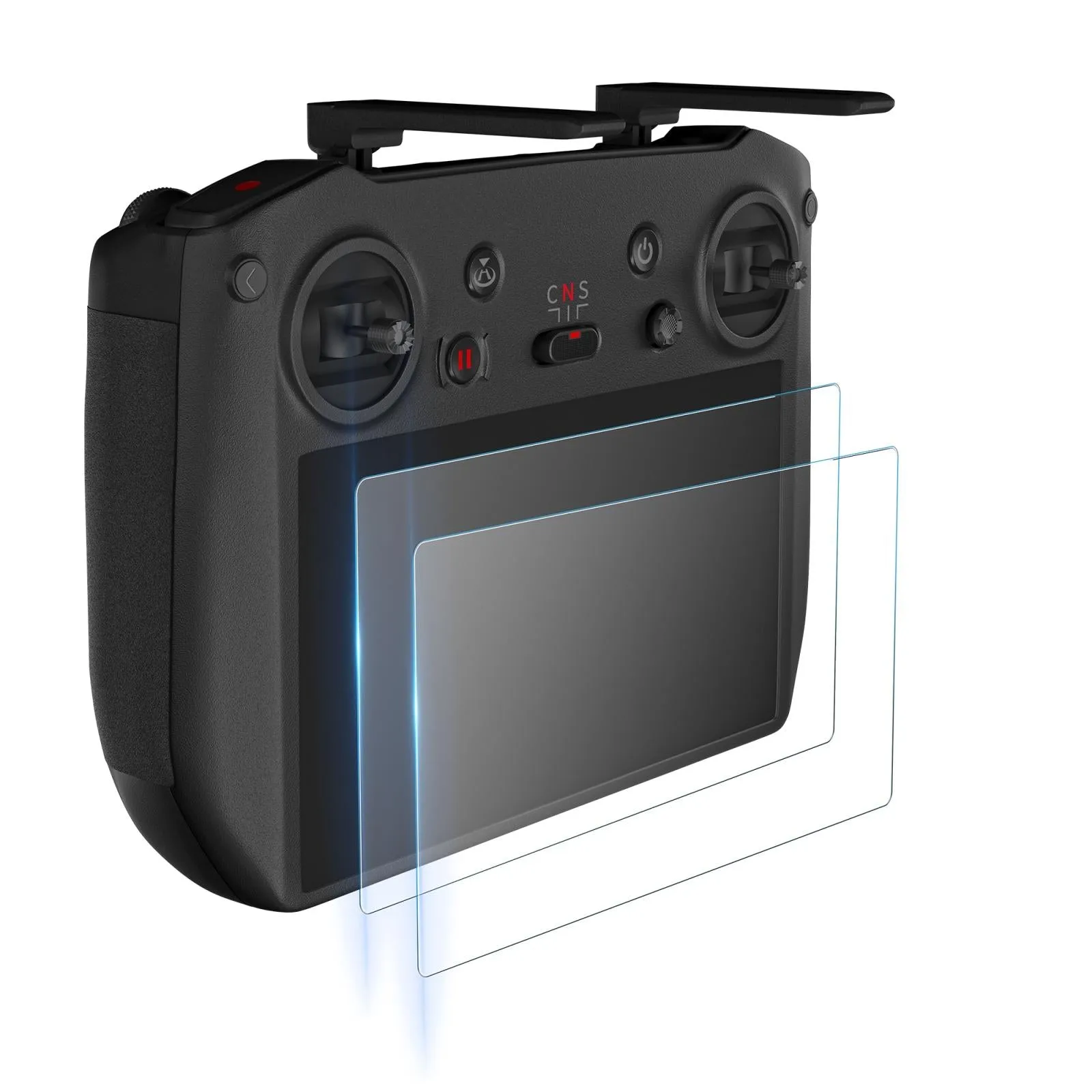 2-pack Tempered Glass Film for Dji Rc Pro with Frosted Finish and Screen Protection