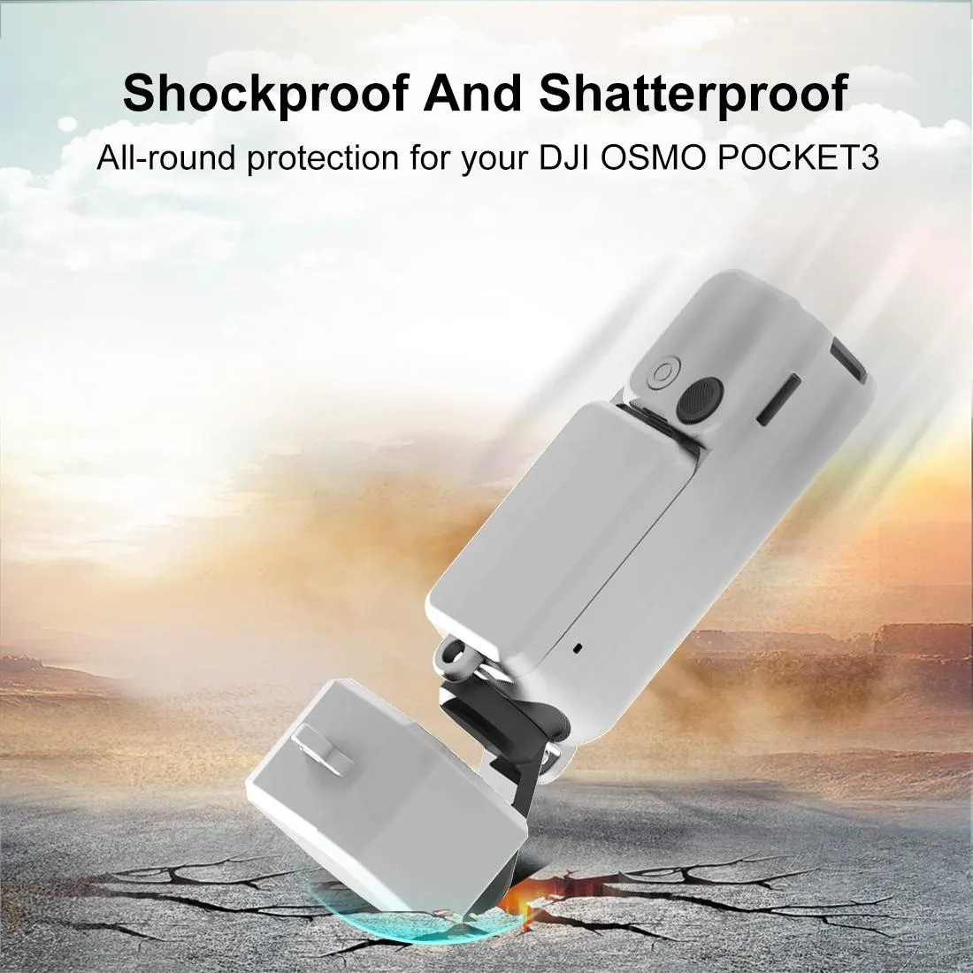 3 in 1 Silicone Case Set for Dji Pocket 3