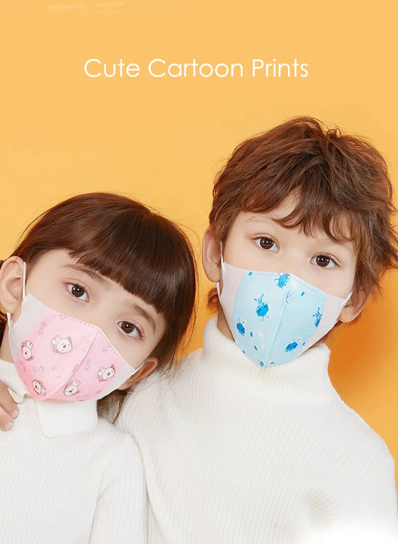 4-layer Melt-blown Fabric Kids Cartoon Disposable Face Mask