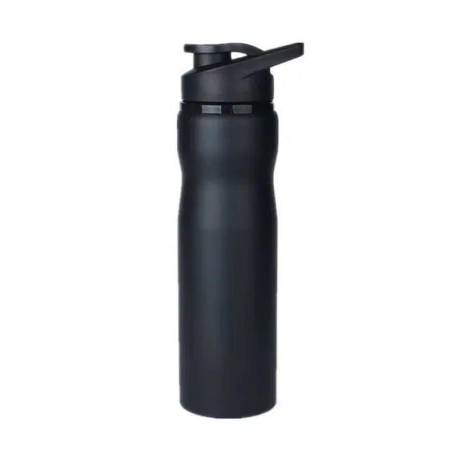 750ML bpa-free stainless steel Sports outdoor Mountaineering kettle with baking print portable my water bottle with handle Lid
