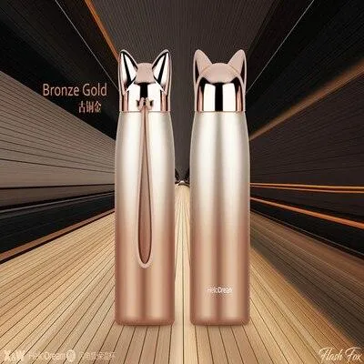 Cat Ears Designed Water Bottle