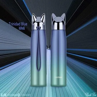 Cat Ears Designed Water Bottle
