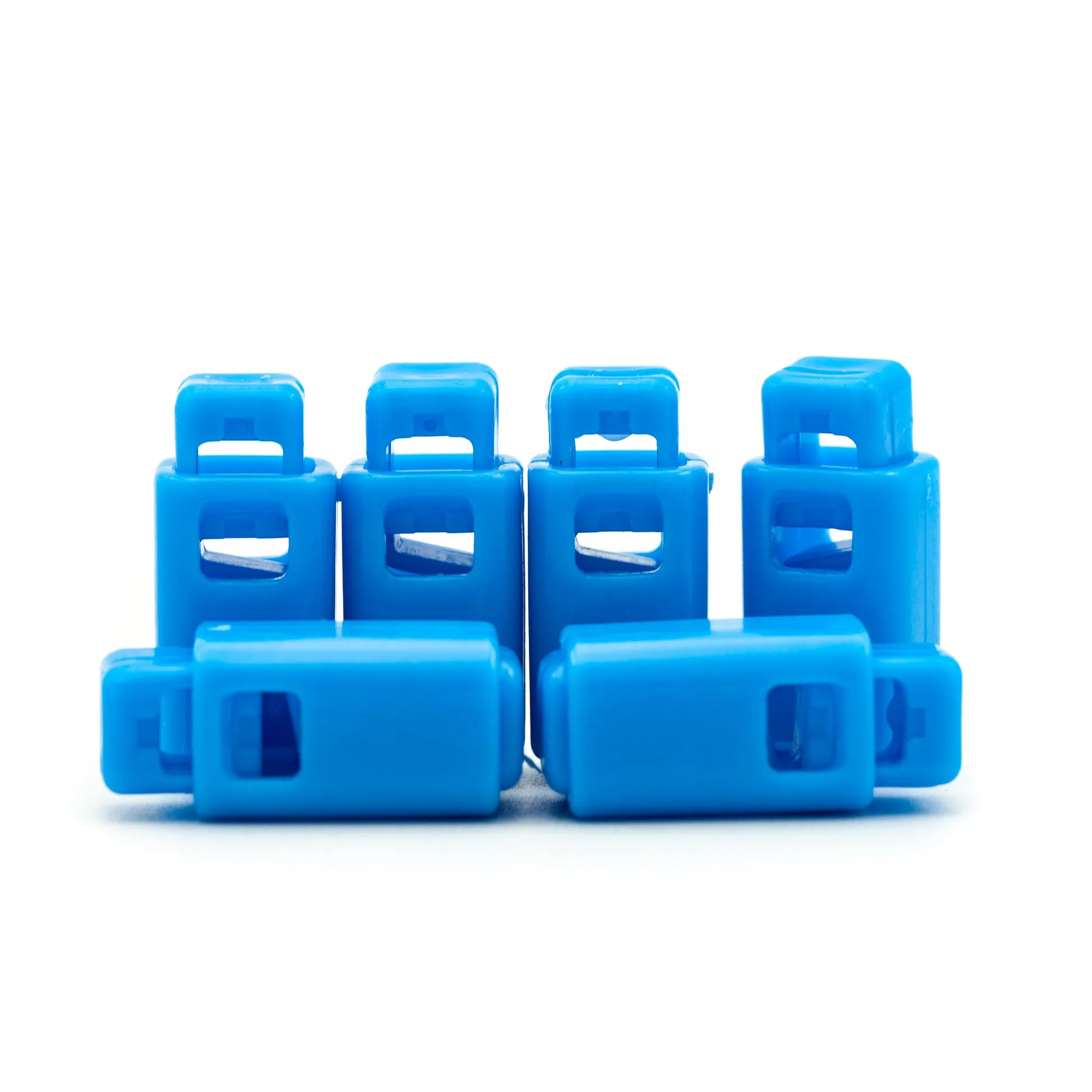 Cord Stoppers - Block - Bright Blue