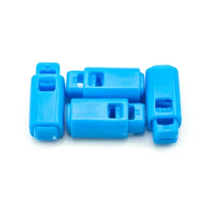 Cord Stoppers - Block - Bright Blue