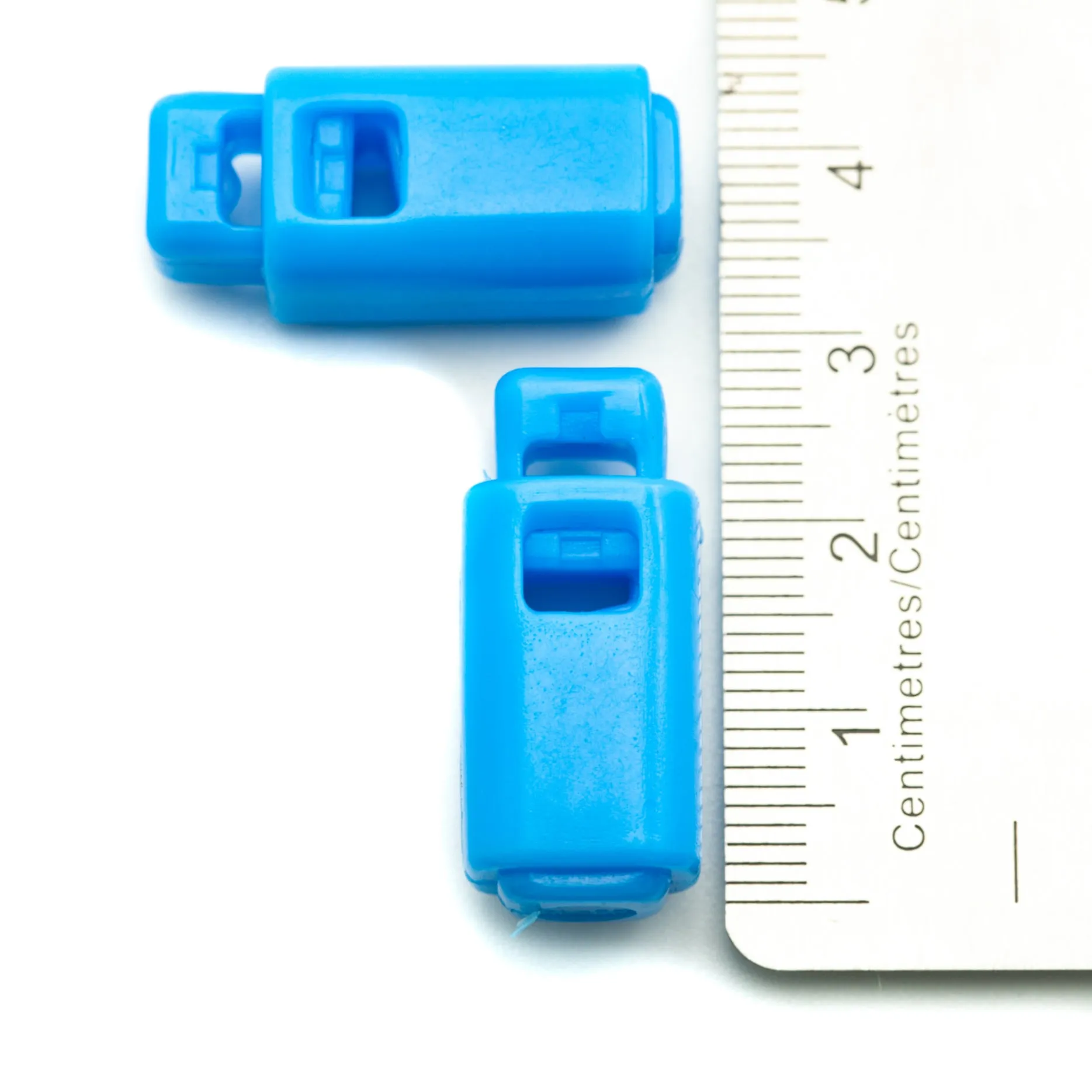 Cord Stoppers - Block - Bright Blue