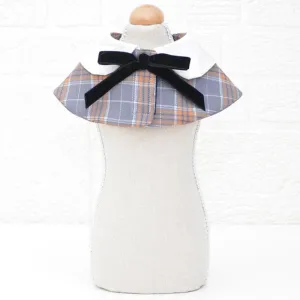Dog Shawl Small Cloak Pet Bow Ttie Saliva Towel Pet Accessories - Size L