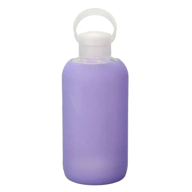 Glass Water Bottle with Silicone Case