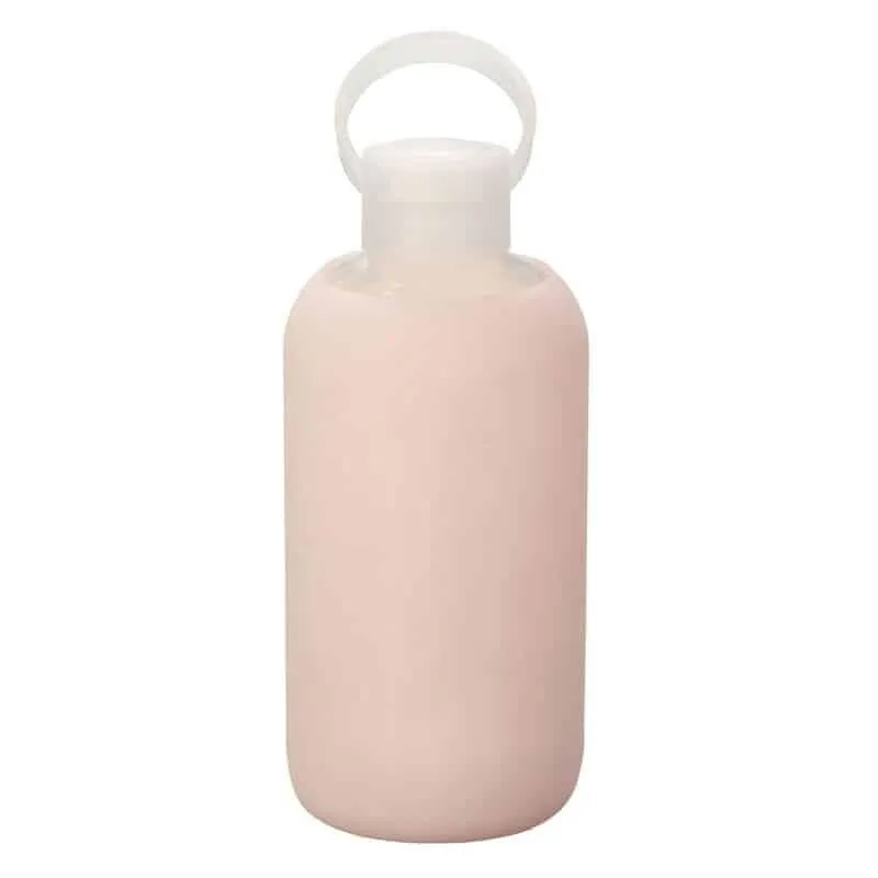 Glass Water Bottle with Silicone Case