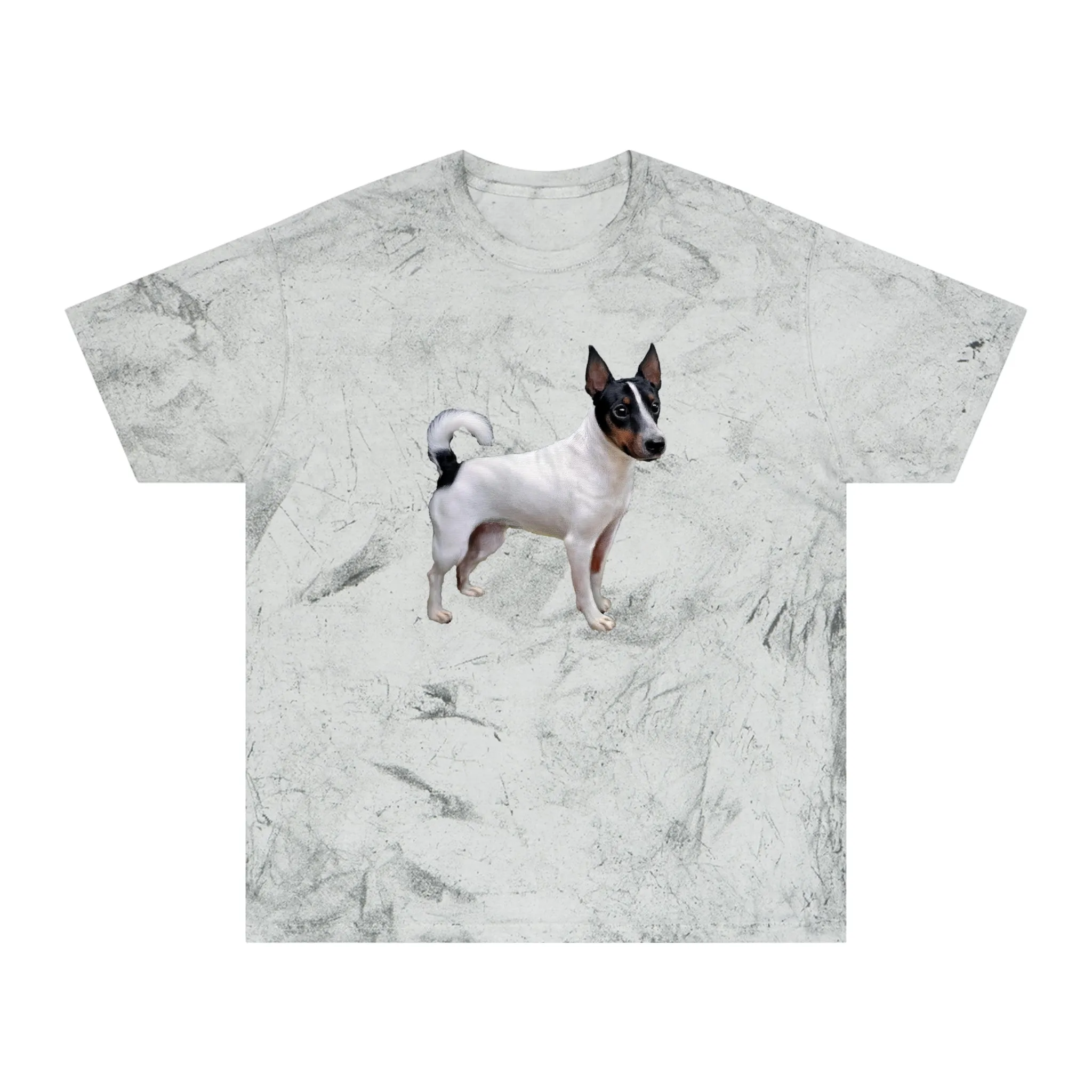 Japanese Terrier - Color Blast Dog Lovers T-Shirt - Unisex Tie-Dye Pet Apparel