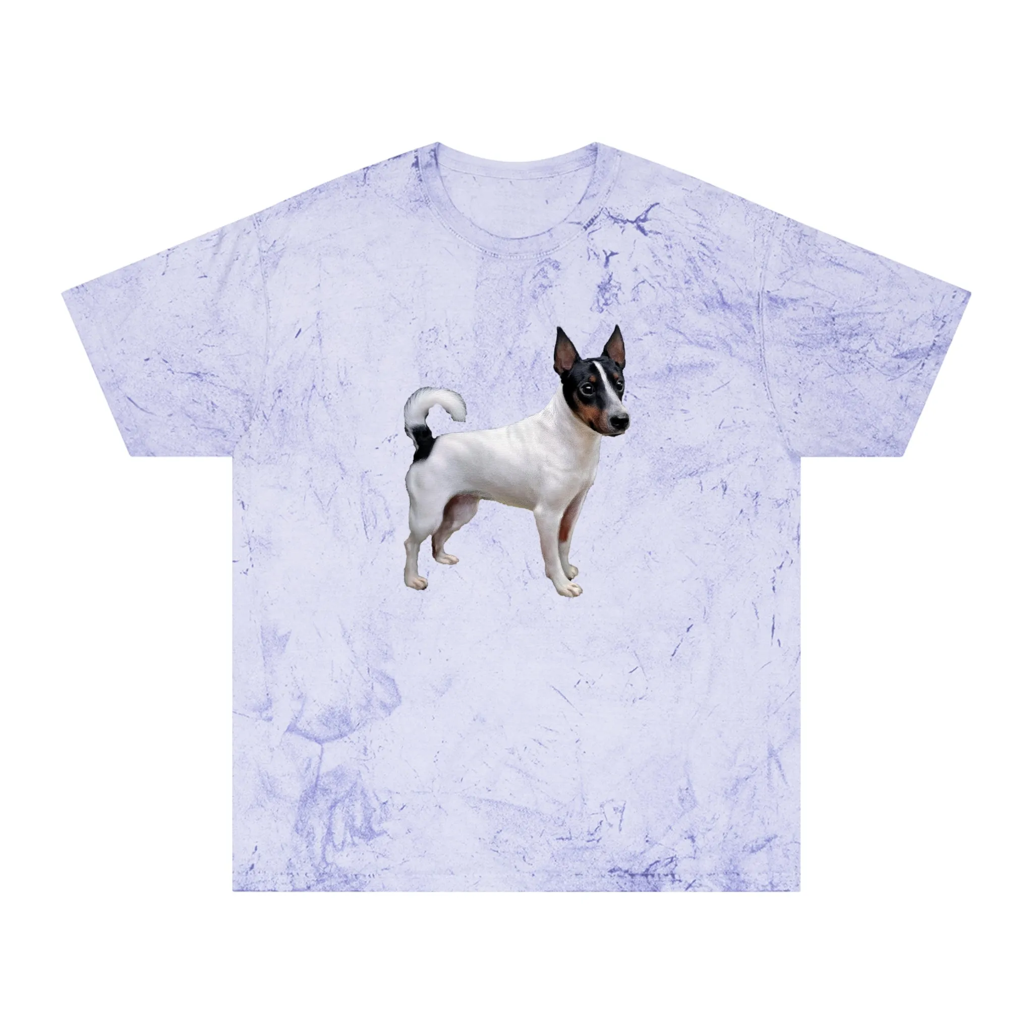 Japanese Terrier - Color Blast Dog Lovers T-Shirt - Unisex Tie-Dye Pet Apparel
