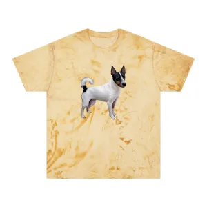 Japanese Terrier - Color Blast Dog Lovers T-Shirt - Unisex Tie-Dye Pet Apparel